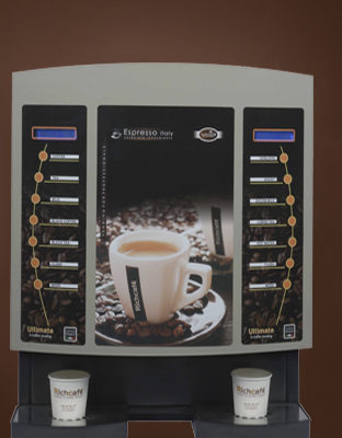 6-Option Coffee Vending Machine - RichCafe