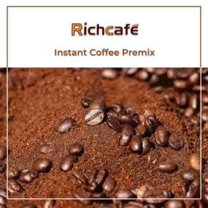 Instant coffee premix Instant coffee premix for vending machines