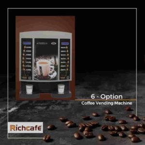 Six - Option Coffee Vending Machine | RichCafe