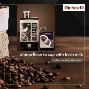 Ultima Bean to Cup with fresh milk | RichCafe Coffee Making Machine